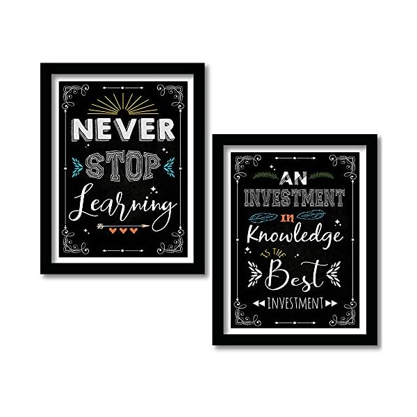BOXART-Motivational-wall-frames-for-office-Quotes-Framed-Poster-for-Home-And-Office-Gym-Motivational-Posters-Paintings-For-Home-Office-Decor-Living-Room-Set-of-211-inch-x-14-inch-MOTIVATION-8