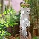 ART-CRAFT Capiz Muschel Kette Girlande Weiss als hänge Deko für Fenster oder deko Wohnzimmer Garten Dekoration Länge 70cm