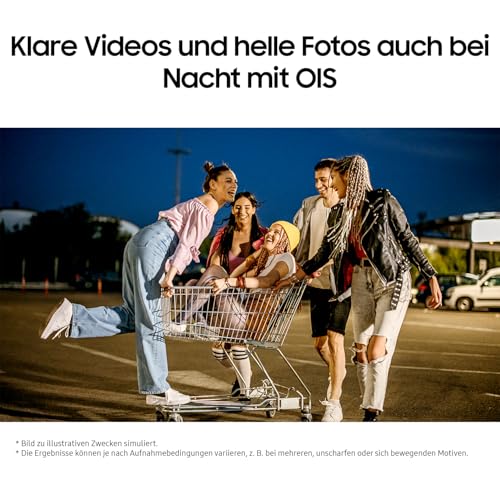 Samsung Galaxy A17 5G AI Smartphone, KI-Handy mit Android, Dünner 7,5-mm-Rahmen, 50-MP-Kamera, 128 GB Speicher, 4 GB RAM, 5.000-mAh-Akku, Blue, 2,5 Jahre Herstellergarantie [Exklusiv auf Amazon]