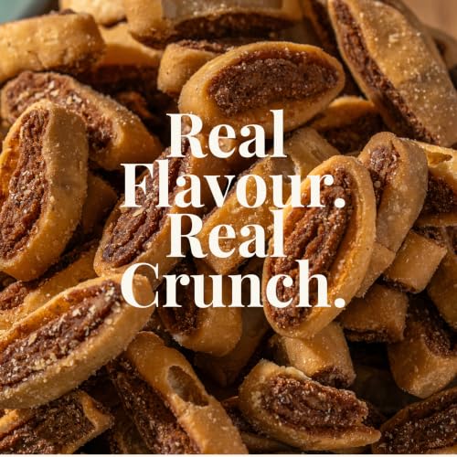 Image of MEWARIS Bhakarwadi | Gujrati Bhakarwadi Sweet, Spicy & Crispy Snacks | Crunchy Tea-Time Munching Snack for Adults | Evening Snacks | 250g Pack of 1