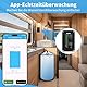 briidea Bluetooth Füllstandsanzeige Wassertank für Wohnmobil mit App & LED-Anzeige, Präzise Messung, Auto-Sense-Funktion, Sicherstellung der Wasserversorgung für Wohnmobile, Boote, Wohnwagen, HRWL