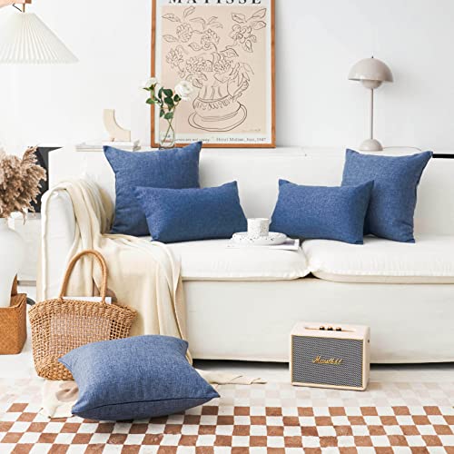 Home Brilliant Big Cushion Covers for Sofa Bed Linen Large Throw Pillow Covers for Couch Patio Floor 65x65 cm, 26 inch - Image 2