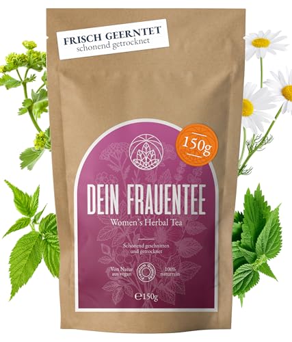 Té de Mujer Monte Nativo (150g) – Mezcla de hojas de frambuesa, alchemilla, ortiga, melisa, manzanilla, hibisco, lavanda y escaramujo – Té suelto aromático Té de Mujer Monte Nativo (150g) – Mezcla de hojas de frambuesa, alchemilla, ortiga, melisa, manzanilla, hibisco, lavanda y escaramujo – Té suelto aromático