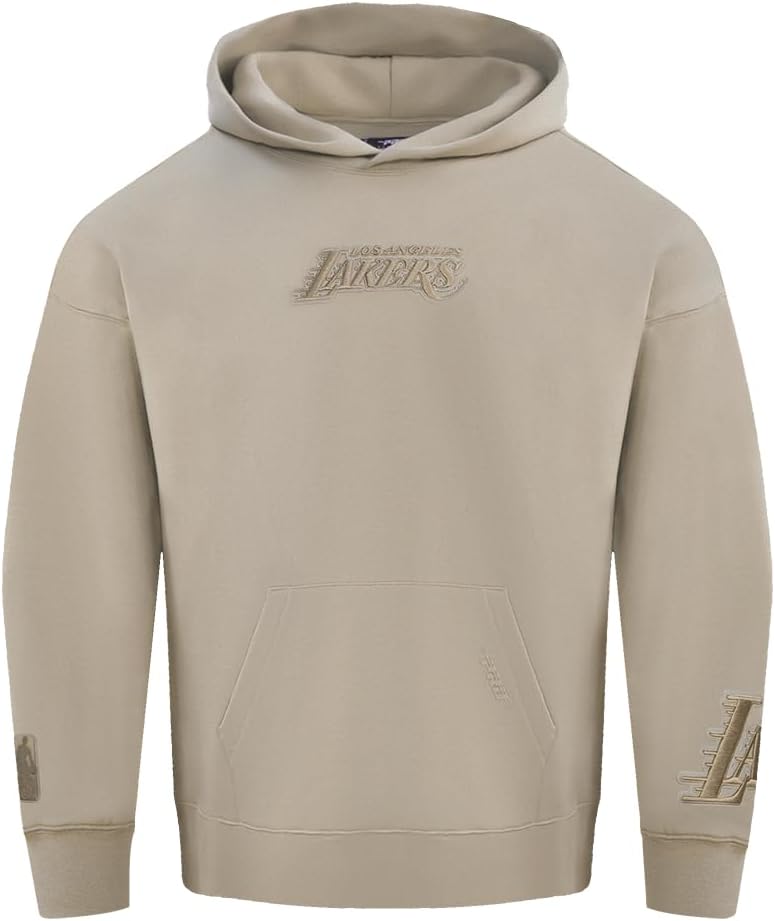 Pro Standard Mens NHL Split Logo Cotton Double Knit Full Zip Hoodie - Image 3