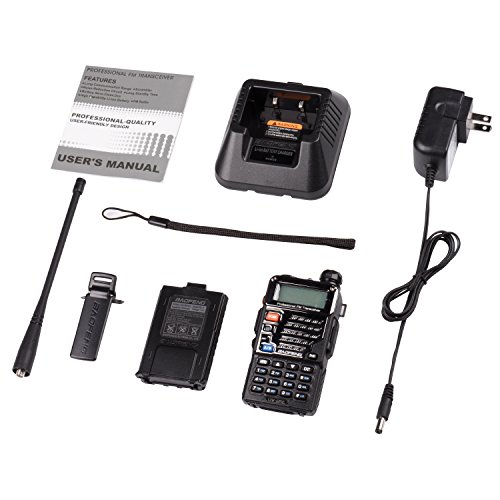 image for Baofeng UV-5RE Two Way Radio Long Range Walkie Talkie UHF VHF Radio Du