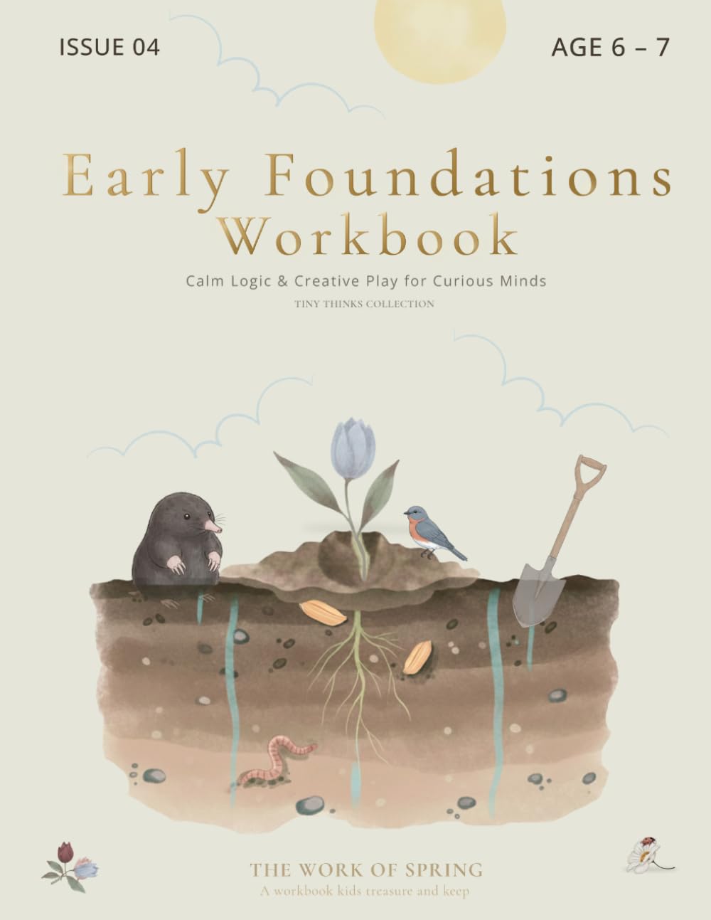 Logic Workbook for Ages 6–7 (Spring): Kindergarten and First Grade Workbook for Ages 6–7 | Activity Book for Focus, Problem Solving and Early Math ... Thinks Thinking Skills Workbooks (Ages 3–7))