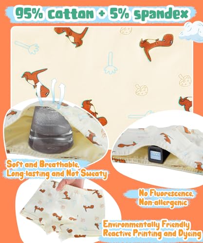 8-Pack Boys Cotton Boxer Briefs - Save with Code E7S2D43D