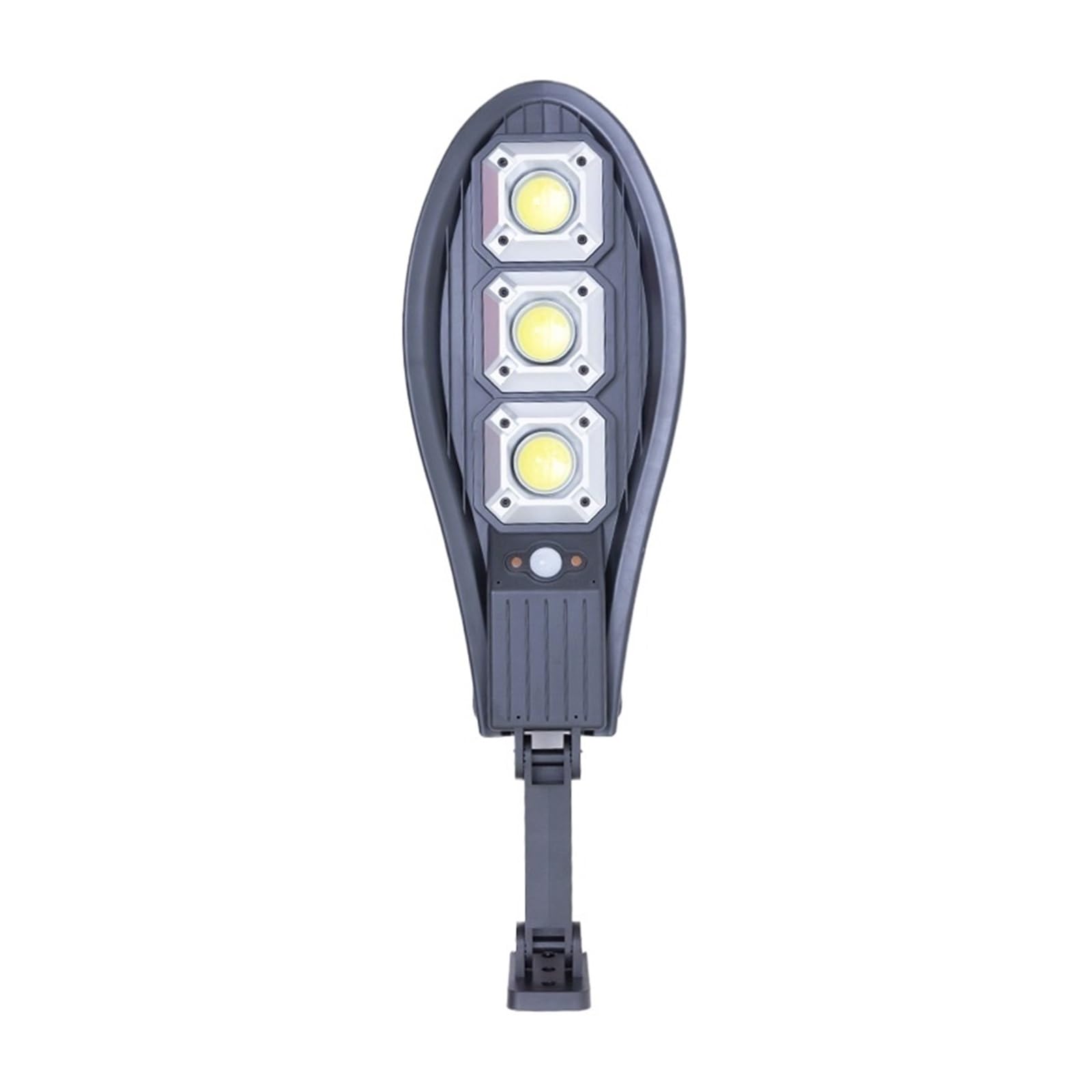 NGTFDCP Solar Street Light, 2pcs Solar Powered High Brightness Lighting Street Lamp, Outdoor Waterproof, Human Body Sensing, Courtyard LED,for Garden,Garage(3 grids)
