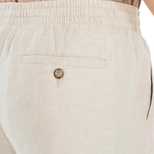 Nautica Men's Classic Fit Linen Drawstring Pant3