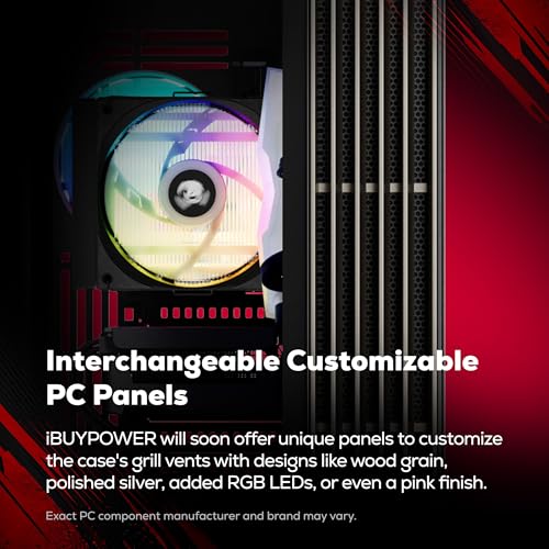 Image of iBUYPOWER Trace Gaming PC Desktop Computer AMD Ryzen 7 9800X3D CPU, NVIDIA GeForce RTX 5070Ti 16GB GPU, 32GB DDR5 5200MHz RAM, 2TB NVMe SSD, Windows 11 Home, Gamer Keyboard and Mouse - TBA7N57T01