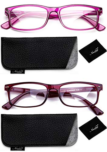 Image of Newbee Fashion-Clear Lense Glasses Men Women Fashion Clear Lens Glasses Frame Non Prescription Rectangular Frame