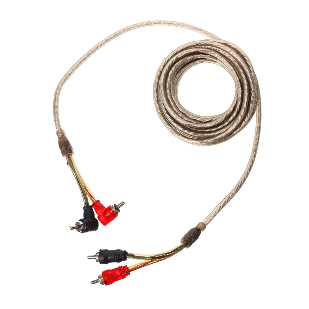 Unomor Car Audio Speaker Wire Kit Pure Speaker Wires for Car Audio Systems Durable Subwoofer Cable for Enhanced Sound and Bass Performance Auto Modifications