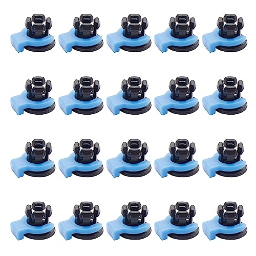 LEEINTO 10/20/30/50Pcs Clip Rohr Embedded Clamp Bowden Kupplung für Metall V6 Kühlkörper Hotend Rohr 4MM Collet Extruder Stecker