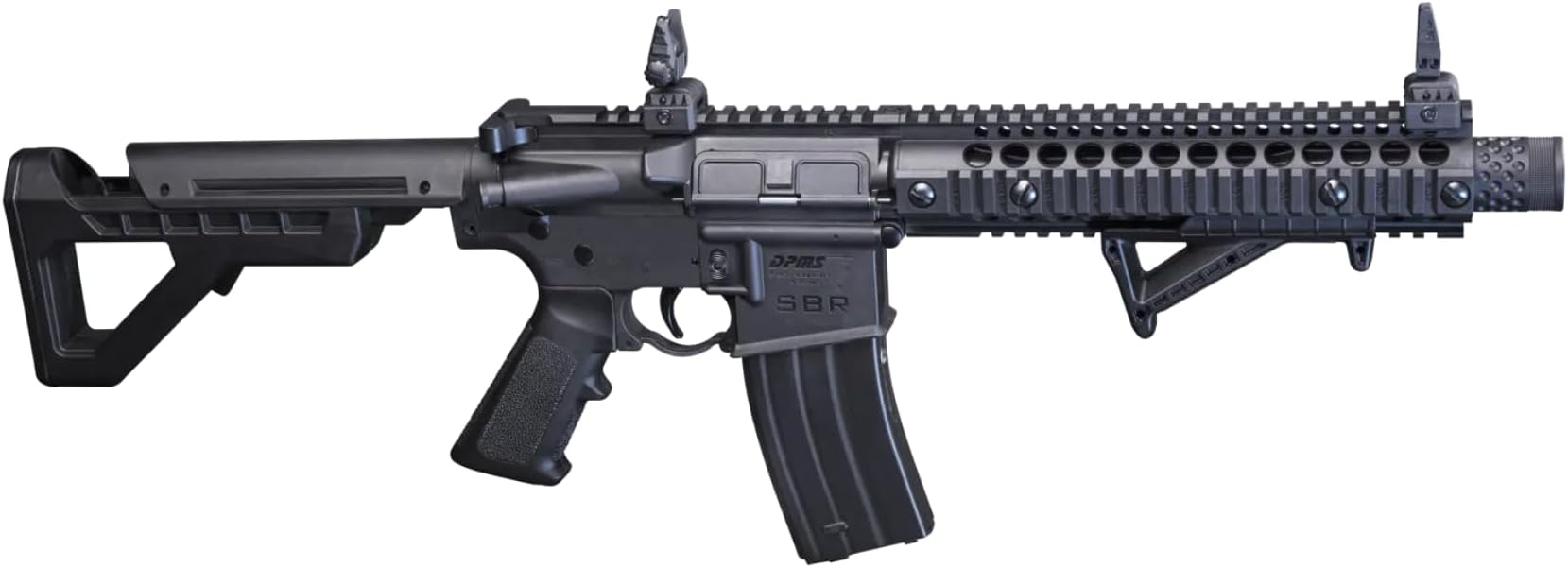 DPMS Full Auto SBR CO2-Powered BB Air Gun with Dual Action Capability