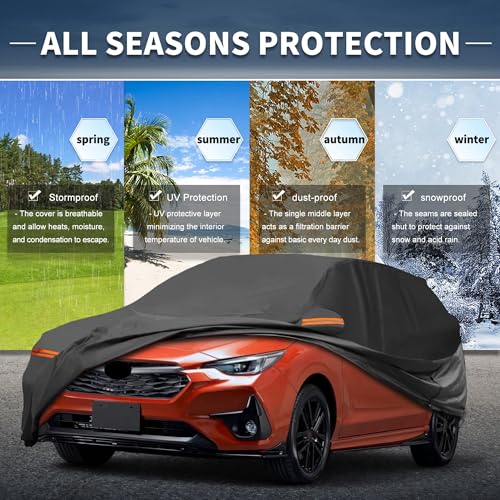 Bâche imperméable pour Subaru Impreza 2023 avec protection UV - 2