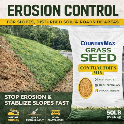 Grass Seed Blends For Erosion Control On Slopes