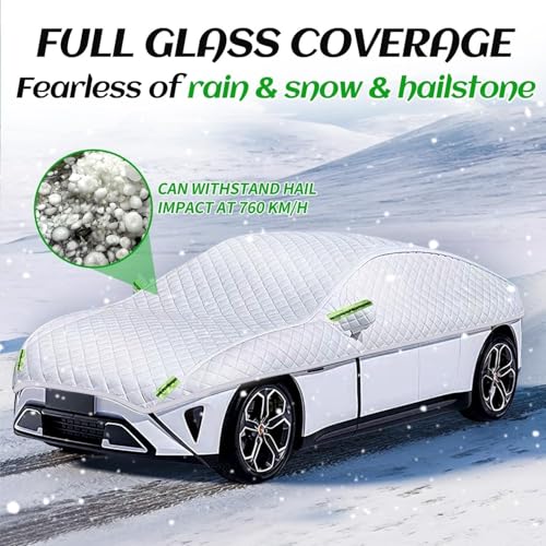 Hail Protector Car Cover Padded Blanket for SUV Jeep-Length (181 to 200 Inch) Padded Blanket Anti-Hail Car Covers 5-Layer Heavy by GUOPKXF - Image 6
