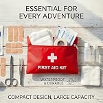 12 Paquet de trousses de premiers soins Sac vide Pochette de premiers secours, Mini Trousse de premiers soins Sacs en vrac Taille de voyage pour la maison Bureau Voiture Affaires Extérieurs Camping Randonnée à vélo (Rouge, Sac seulement)
