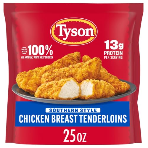 Tyson Frozen Southern Style Chicken Breast Tenderloins, 25 Oz