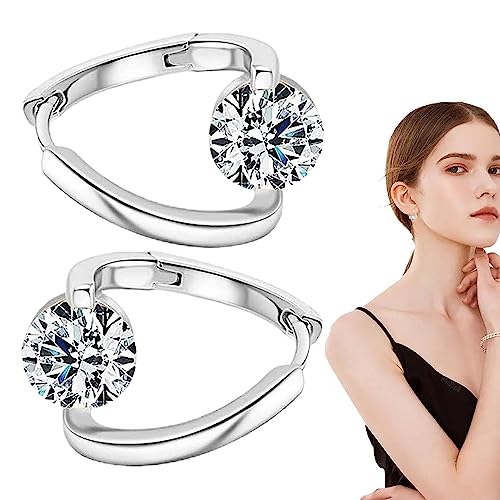 Retorno Pendientes Magnetologia,Lymph Metabolize - Adorno para Oreja para Mujer - Aretes magnéticos...