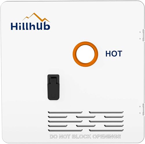 Hillhub 18 x 18 Inches RV Water Heater White Door (ONLY DOOR). Door kit for Hill