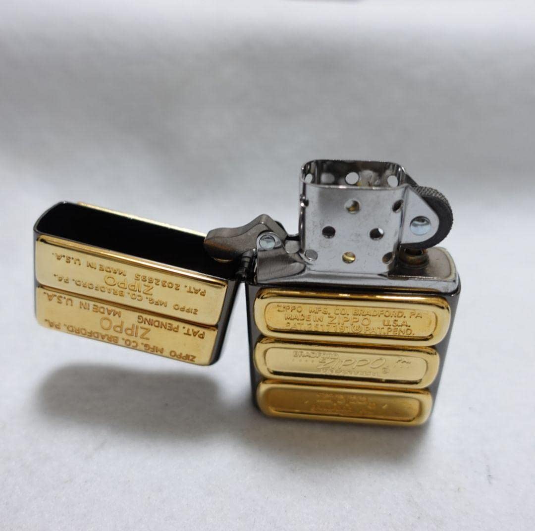 Amazon.co.jp: zippo ゴールド ボトムプレート ボトムメタル 