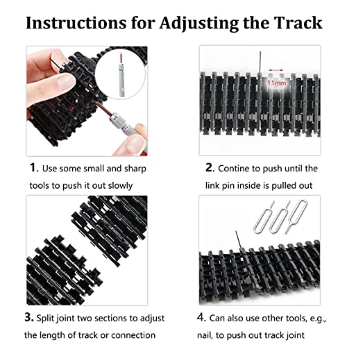 premium diy tracked robot chassis kit intelligent robotic chassis remote control caterpillar moving tank platform with high torque dc motors for arduino microbit raspberry pie python steam silver