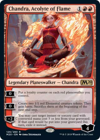 M20 Magic: the Gathering - Chandra, Acolyte of Flame - Chandra, Accolita delle Fiamme - Core Set 2020