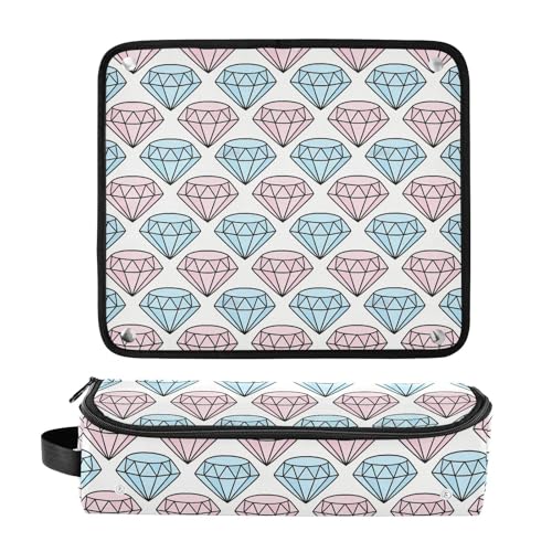 Bolsa de viaje para herramientas de cabello y tapete resistente al calor, portátil para planchas, rizadores y más miniatura 3