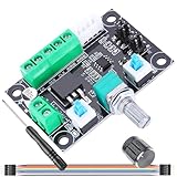 DAOKAI PWM速度レギュレータ パルスモータードライバモジュール信号発生器ステッピングモータドライバモジュール 速度制御モジュール DC 12V-24V ドライバー付き オス・オス接続ケーブル