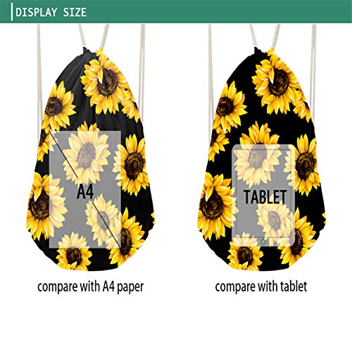 GLENLCWE Retro Indian Antique Stripe Print Drawstring Bags Backpack Sport Gym Ba for Women Men Cinch Bag3