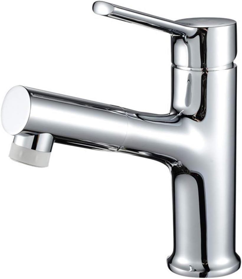 Grifo fregadero todo cobre monomando lavabo cocina agua potable extraíble