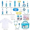 51jqebjnd L - 30-Piece Liberry Toy Doctor Kit for Toddlers 3-5 - Kids Medical Playset with Stethoscope & Costume - Ideal Gift for Boys & Girls - Toy Doctor Kit