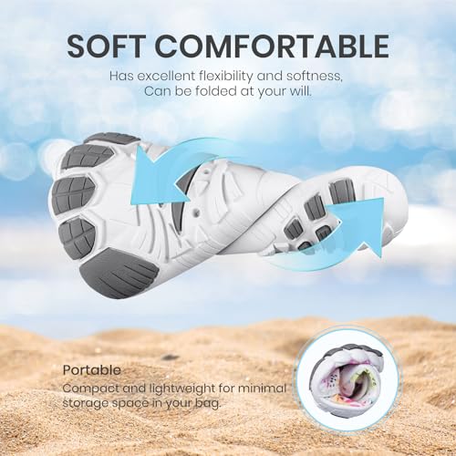 Image of SEEKWAY Barefoot Water Shoes for Kids - Wide Toe Box and Quick-Dry Sand Shoes Toddler for Hiking Swim Beach Pool Kayak Sport Accessories, Camping Essentials Non-Slip for Boys Girls Sizes