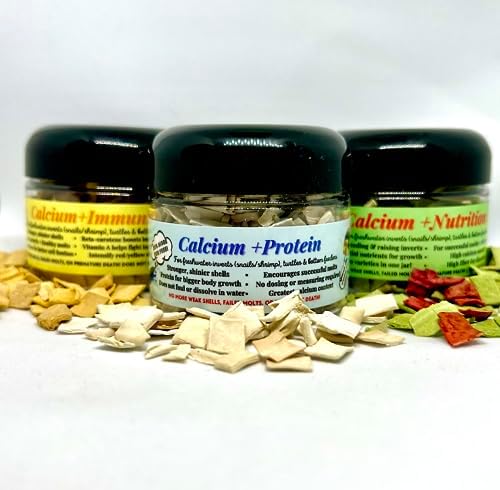 Deep Dwellers NutriSpheres - Sinking Food Pellets For Shrimp, Snails & Bottom Feeders (3 Oz / 85g)