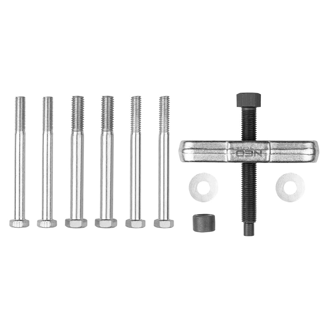 Steering wheel puller, set di 11 pezzi, on card