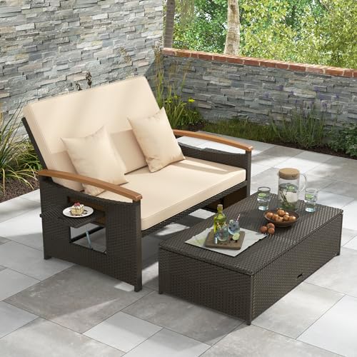 Luxury Outdoor Daybed with Canopy