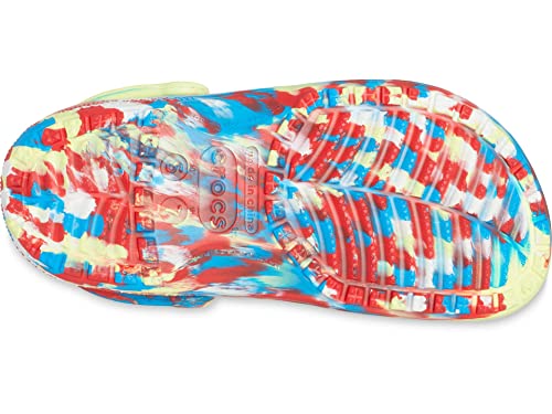 Image of Crocs Unisex-Adult Classic Marble Clogs (Multicolor)