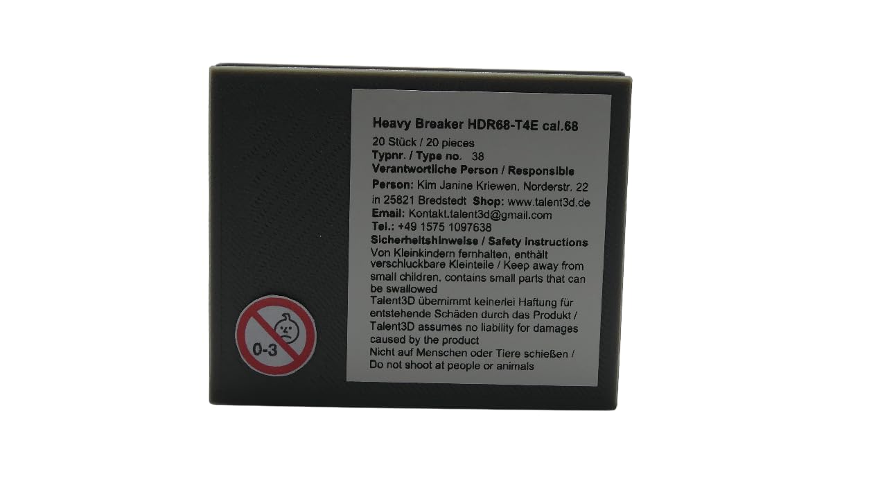 HDR68 Heavy Breaker Cal.68 Munizioni Slugs