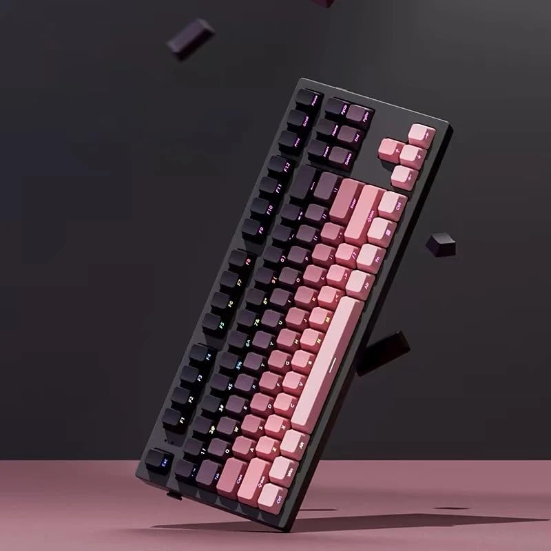 Fundas de teclas degradadas azul claro para teclado MX miniatura 5