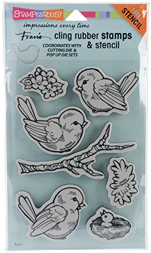 Stampendous CRS5095 timbrini e Stencil