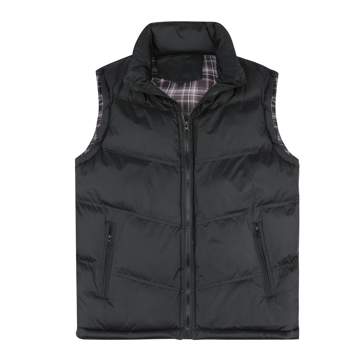 YOUTHUP Gilet da Uomo Piumino Senza Maniche Casual Lavabile Inverno Caldo Scalda Corpo