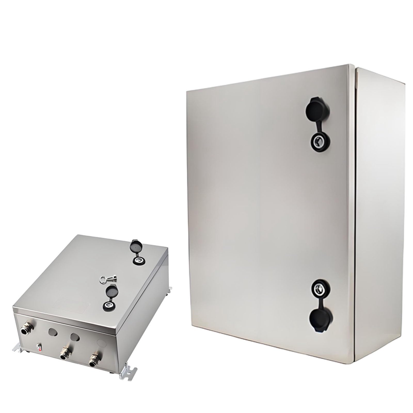 Verteilerkasten Aufputz, Schaltschrank IP65, Verteilerschrank, Verteilerdose Aufputz aus Edelstahl 304(50x60x30cm/20x24x12in)