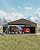 Garvee 20'X20'X10' Metal Carport for 2 Cars, Enclosed Car Ports with Heavy Duty Steel Frame and 220 g Tarp, All-Weather Carport for Full-Size Pickup Trucks, Bass Boats, and Tractors