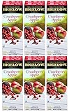 BigelowCranberry Apple Herbal Tea Bags 28-Count Boxes (Pack of 6) Cranberry Apple Hibiscus Flavored Herbal Tea Bags All Natural Non-GMO