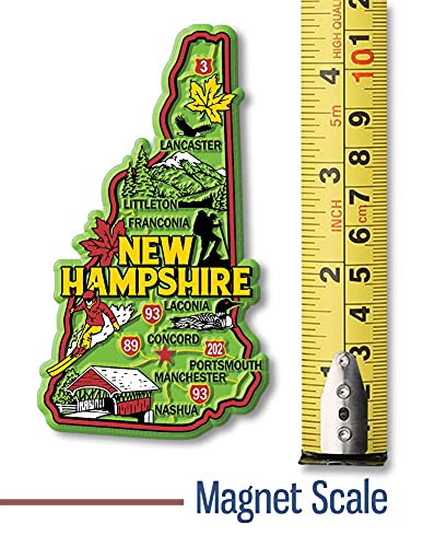 Imán Decorativo New Hampshire Classic Magnets 2.4 x 4.3 in miniatura 2