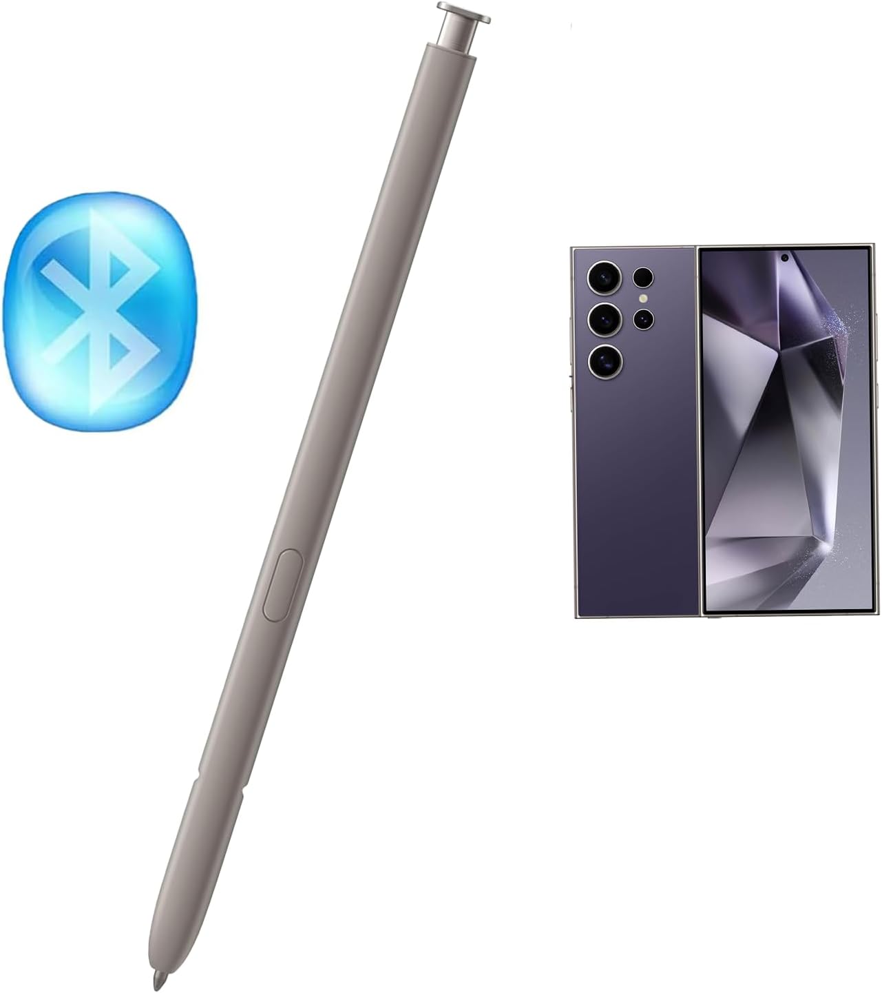 Galaxy S24 Ultra S Pen withBluetooth for Samsung Galaxy S24 Ultra 5G Stylus Pen Replacement for Samsung Galaxy S24 Ultra S Pen US Version,EJ-PS928BYEGUS(Violet)