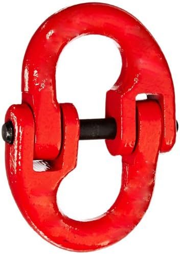 Indusco 54400012 1/2" G80 Alloy Steel Connecting Link, 12,000 lbs WLL