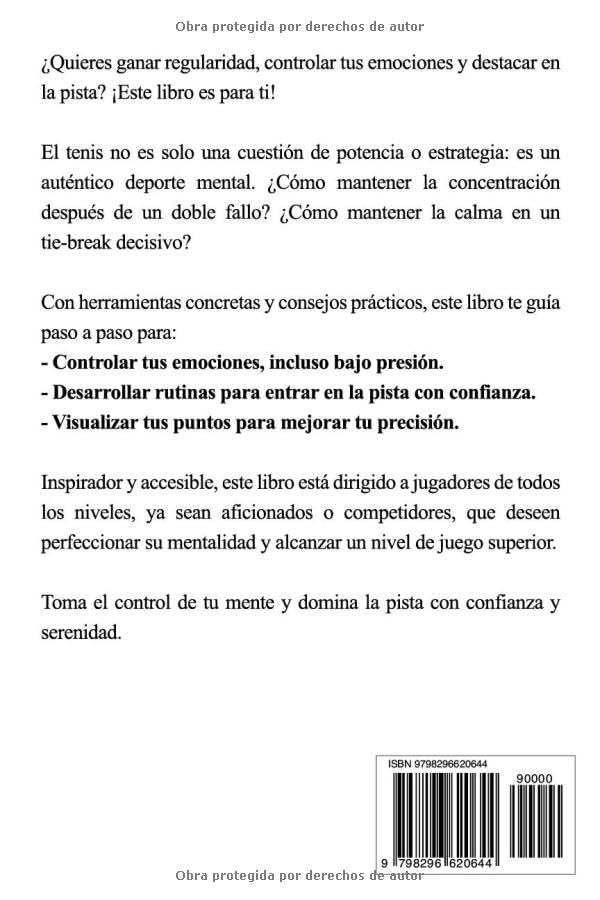 Miniatura 2 de La Mentalidad en el Tenis Mejorar tu juego con la misma raqueta (Spanish Edition)