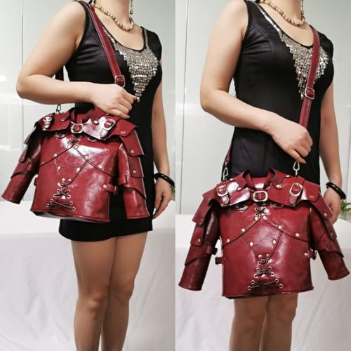Men Cool Unique Novelty Crossbody Shoulder Bag Handbag Women PVC Gothic Weird Halloween Purse4